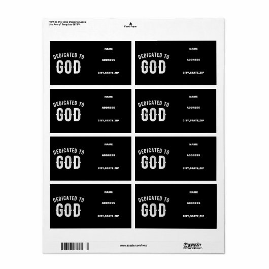 BESTIMMT AUF GOTT KUNSTBAR COOL WEISS TEXT (Vorne)