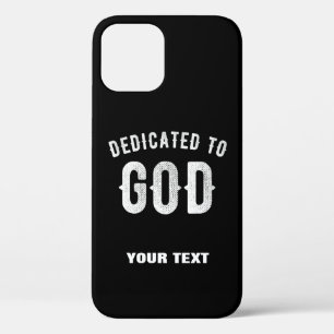 BESTIMMT AUF GOTT KUNSTBAR COOL WEISS TEXT Case-Mate iPhone HÜLLE