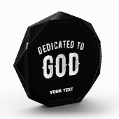 BESTIMMT AUF GOTT KUNSTBAR COOL WEISS TEXT FOTOBLOCK (Links)