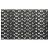 BESTIMMT AUF GOTT KUNSTBAR COOL WEISS TEXT STOFF (Yard (91,4 cm))