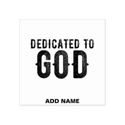 BESTIMMT AUF GOTT-KUNSTBARE COOLE SCHWARZE TEXT GUMMISTEMPEL (Prägung)