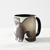 Bestimmt eine Frettchen-Person Tasse (VorderseiteRechts)