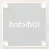 bestimmt glasuntersetzer (Rückseite)