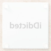 bestimmt glasuntersetzer (Rückseite)