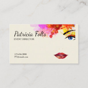 Bestimmte Blick-Visitenkarten Visitenkarte