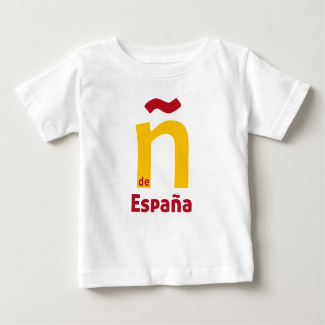 Bestimmung de España Baby T-shirt (Vorderseite)
