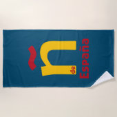 Bestimmung de España Strandtuch (Vorderseite)