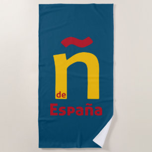 Bestimmung de España Strandtuch