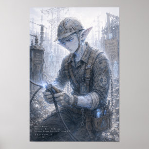 Bestimmung / Energiearbeiter / Umspannstation Poster