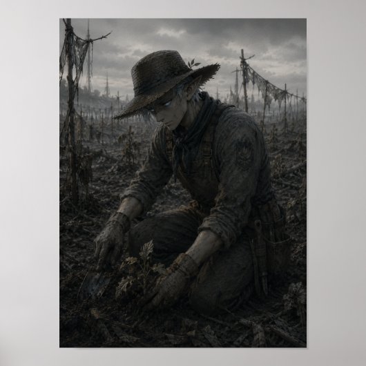 Bestimmung / Gärtner / Plantagen Poster (Vorne)