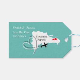 Bestimmungsort Dominikanische Republik Save the Da Geschenkanhänger