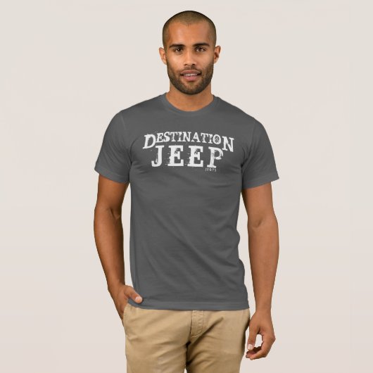 Bestimmungsort JEEP Shirt (Vorne ganz)
