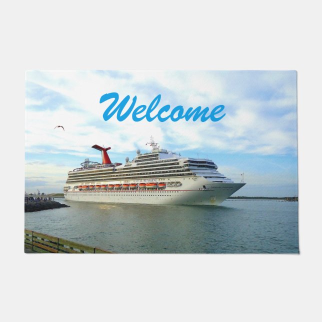 Bestimmungsort-Sonnenschein Fußmatte (Vorderseite)