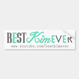 bestKIMever Promo Autoaufkleber