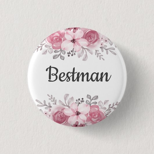 Bestman Button (Vorderseite)