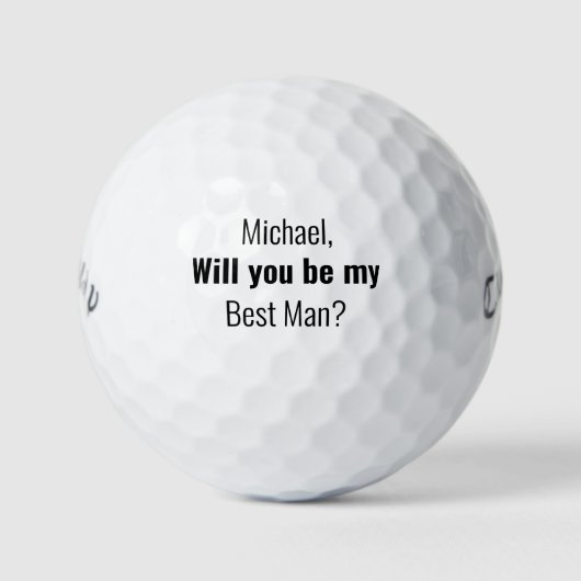 Bestman Golfball (Vorderseite)