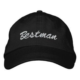Bestman StickHat Bestickte Kappe