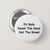 Bestrafen Sie den Brief-Knopf Button (Vorne & Hinten)