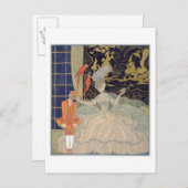 Bestrafung der Seite (farbig litho) Postkarte (Vorne/Hinten)