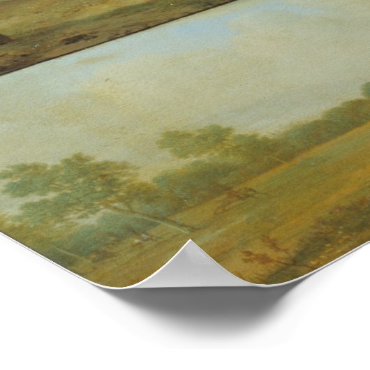 Bestrafung eines Jägers Poster (Ecke)