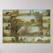 Bestrafung eines Jägers Poster (Vorne)