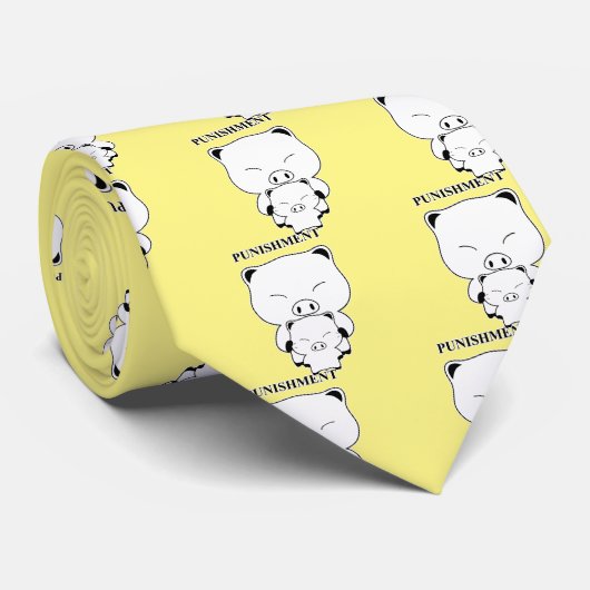 Bestrafung Neck Tie Krawatte (Gerollt)
