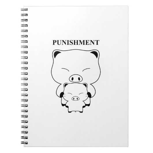 Bestrafung Notizblock (Vorderseite)