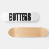 bestreicht Skateboards mit Butter (Horizontal)