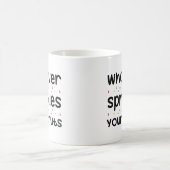 Bestreut eure Donuts Kaffeetasse (Mittel)