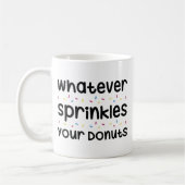 Bestreut eure Donuts Kaffeetasse (Links)
