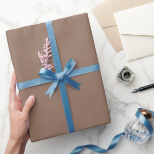 Bestsellendes Zeitloses Mocha-Geschenkpapier Geschenkpapier