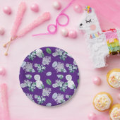 Bestseller Blumendesign für Hochzeiten Pappteller (Party)