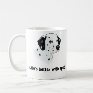 BESTSELLER! Dalmatiner Tasse - Das Leben ist besse