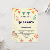 BESTSELLER! Kundenspezifische Einladung