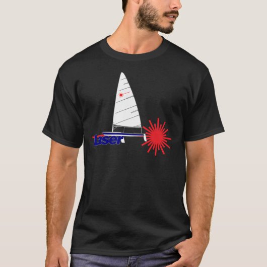 -Bestseller- Laser Class Sailing - laser dinghy Es T-Shirt (Vorderseite)