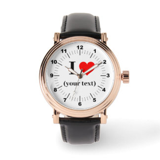 BESTSELLER! Männer-Rose Gold Vintag- Custom I ❤️ Armbanduhr