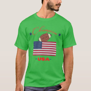 Bestseller Original Champion USA Flag Classic Club T-Shirt