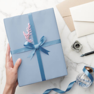 Bestseller Sauber in Blau Geschenkpapier