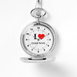 BESTSELLER! Silver Pocket Watch - Benutzerdefinier Armbanduhr