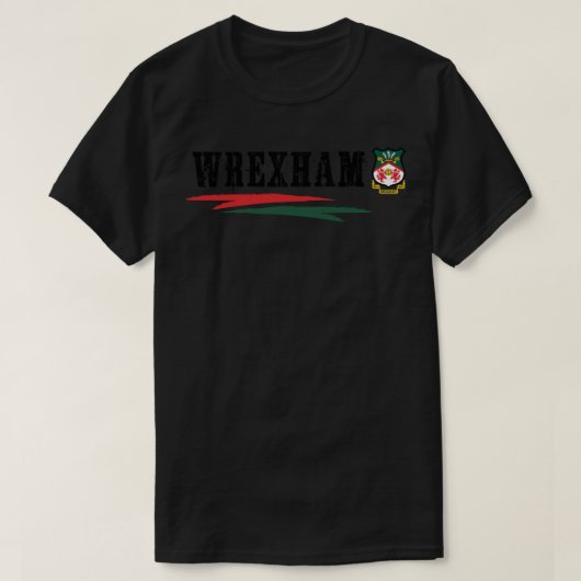Bestseller Wrexham Classic Wrexham Unterstützer Wr T-Shirt (Design vorne)