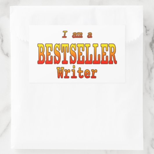 Bestseller Writer Stickers (Tasche)