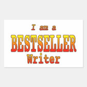 Bestseller Writer Stickers (Vorderseite)