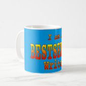 Bestseller Writer Tasse Skyblue (Vorderseite Links)