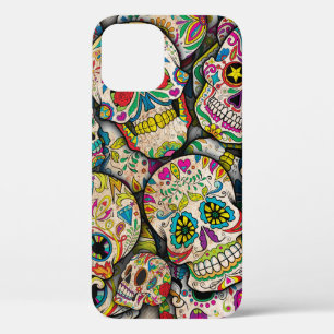 Bestseller-Zucker-Schädel-Muster Case-Mate iPhone Hülle