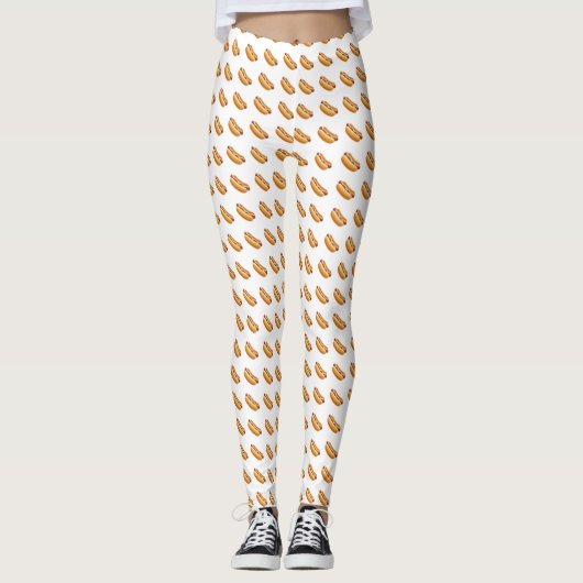 bestselling Leggings des Hotdogfrankfurters (Vorderseite)
