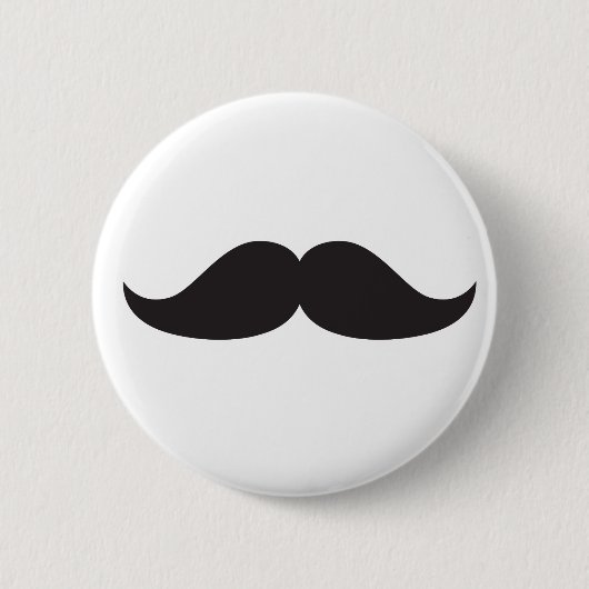 Bestselling Schnurrbart-Geschenk Stach Spaß Button (Vorderseite)