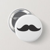 Bestselling Schnurrbart-Geschenk Stach Spaß Button (Vorne & Hinten)