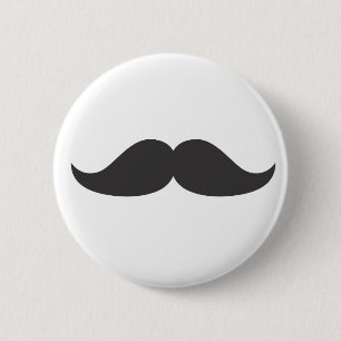 Bestselling Schnurrbart-Geschenk Stach Spaß Button