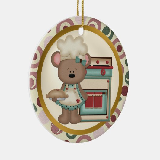 Bestste Bäckerverzierung der Welt Keramikornament (Rechts)