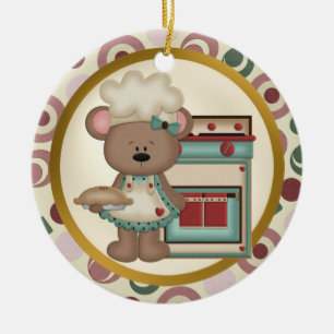 Bestste Bäckerverzierung der Welt Keramikornament